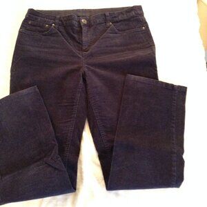 St. John's Bay corduroy with elastic waist 13-14